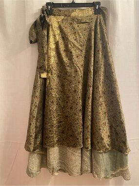 NF Sari Wrap Skirt